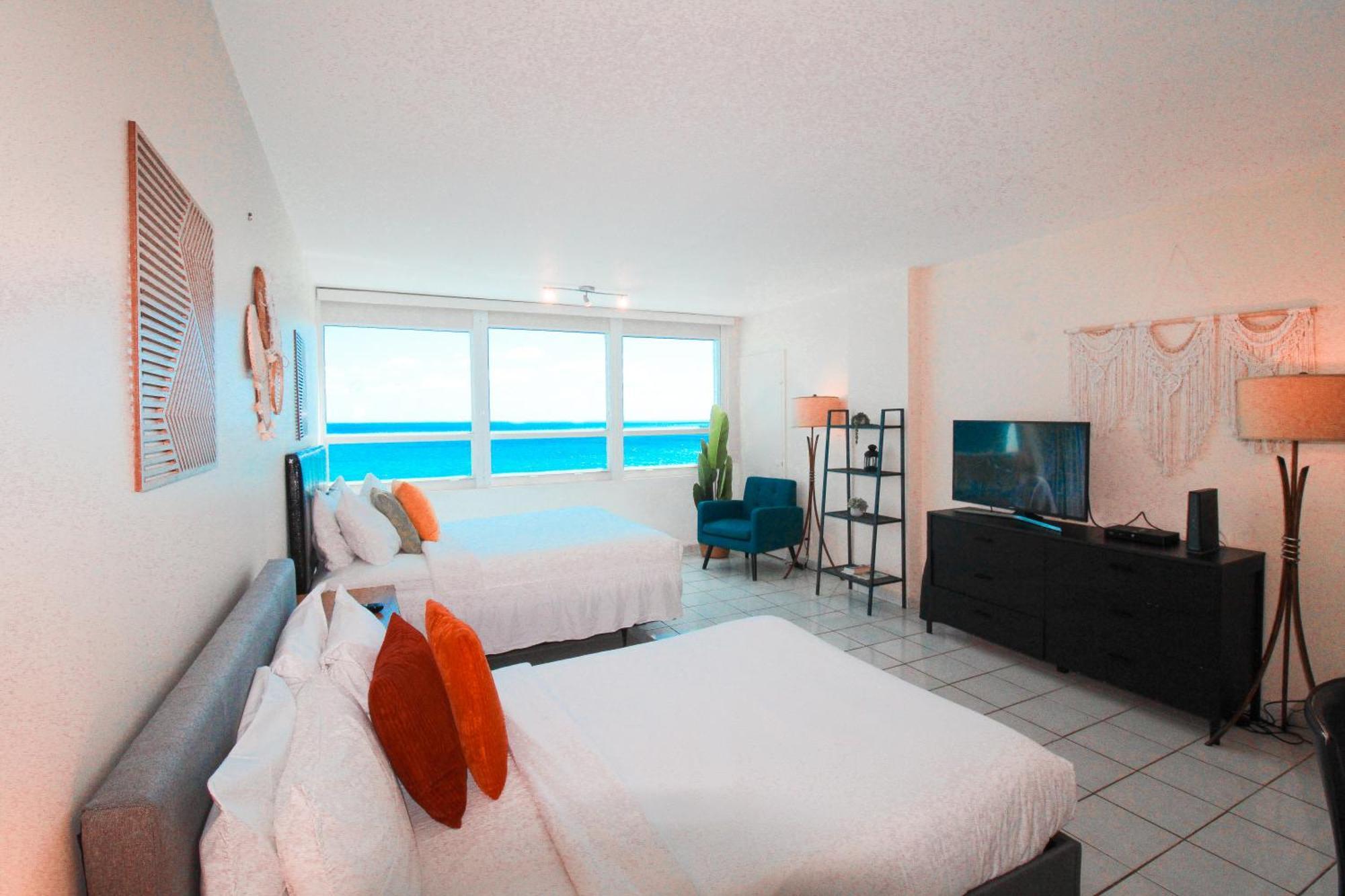 Castle 1733 Ocean View Studio With Direct Beach Access, Pool, Tennis & Free Parking Miami Beach Exterior foto