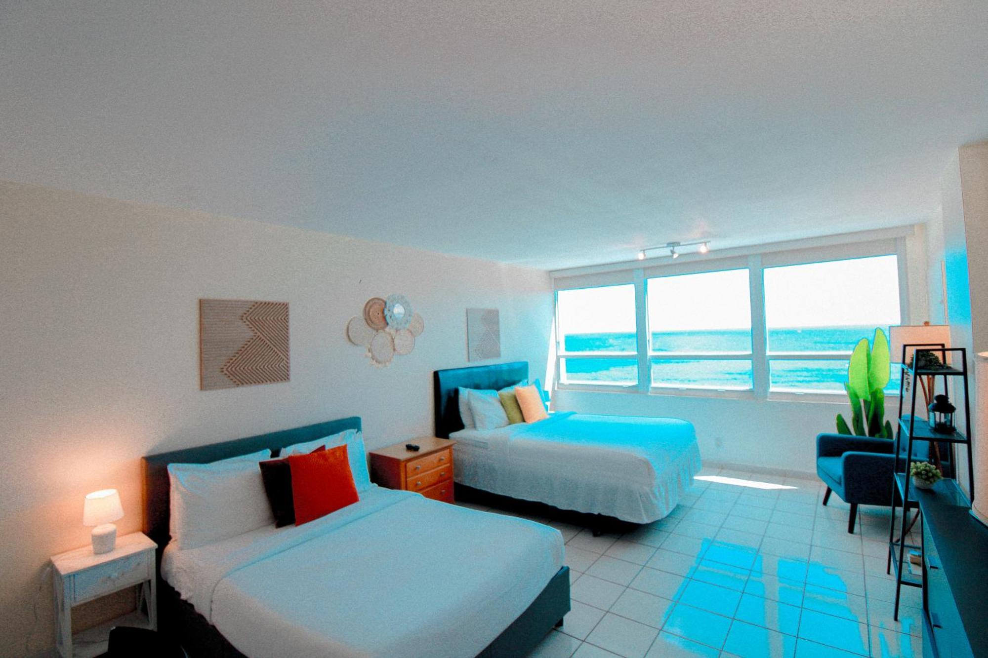 Castle 1733 Ocean View Studio With Direct Beach Access, Pool, Tennis & Free Parking Miami Beach Exterior foto